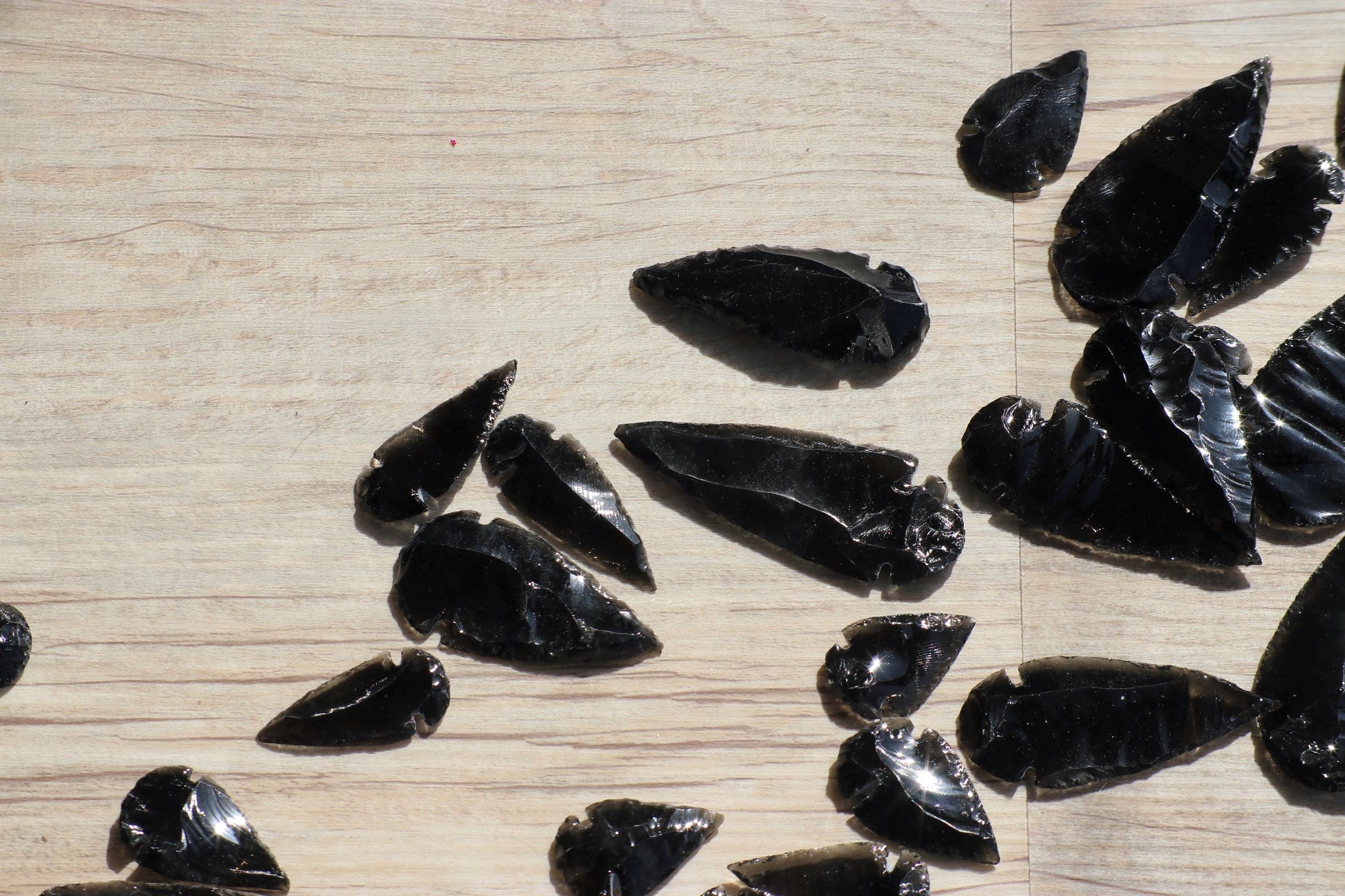 Black Obsidian Arrowhead
